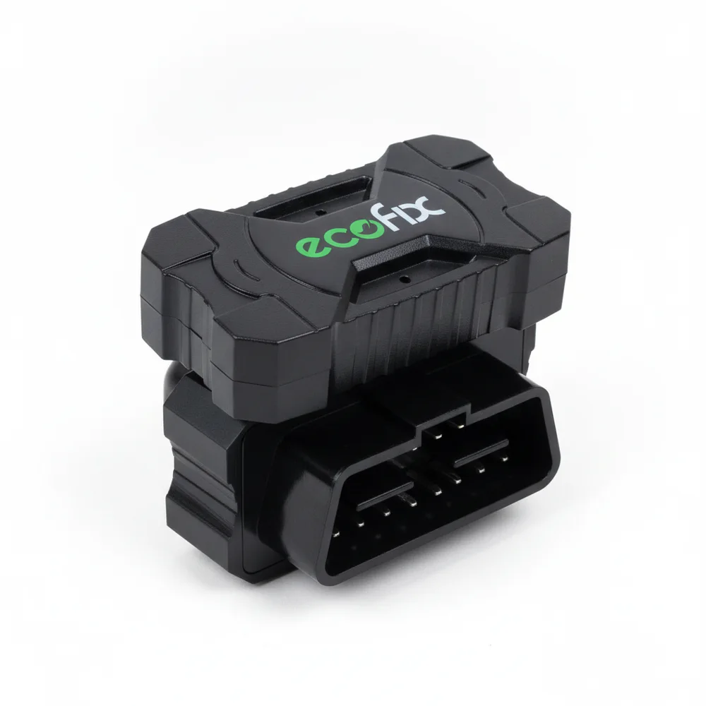 EcoFix showing its standard 16-pin OBD2 plug
